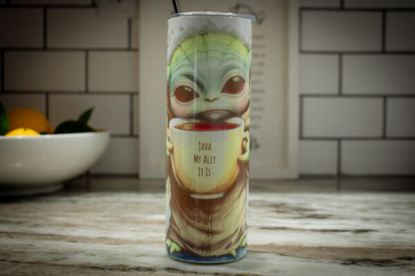 Baby Yoda (Grogu) 20 Oz 304 Stainless Steel Tumbler